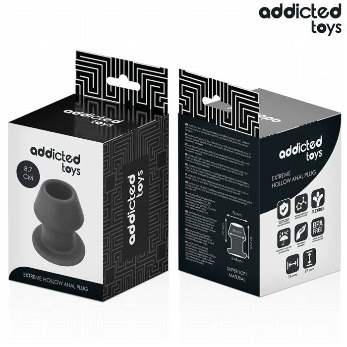 ADDICTED TOYS - PLUG ANAL EXTREMO OCO TAMANHO M 8,7 CM