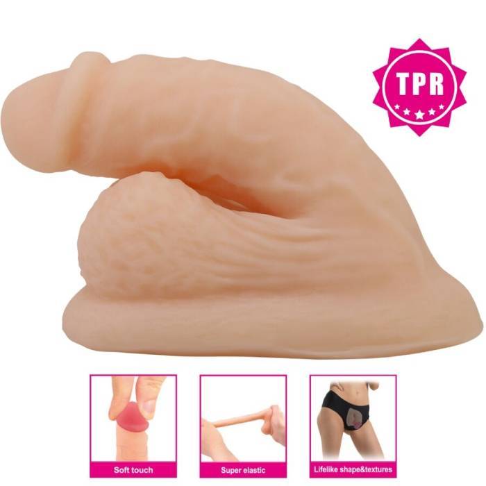 PRETTY LOVE - WILDON DILDO ULTRA REALISTA E ELÃSTICO 10 CM NATURAL