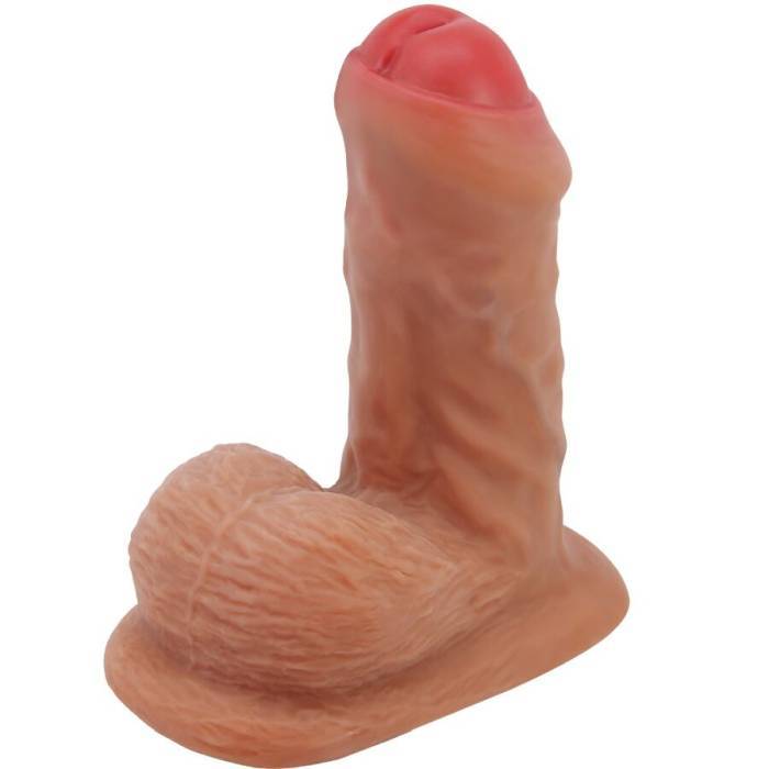 PRETTY LOVE - WARNELL DILDO ULTRA REALISTA E ELÃSTICO 9,5 CM MULATO