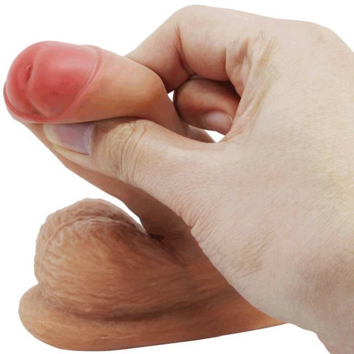 PRETTY LOVE - WARNELL DILDO ULTRA REALISTA E ELÃSTICO 9,5 CM MULATO