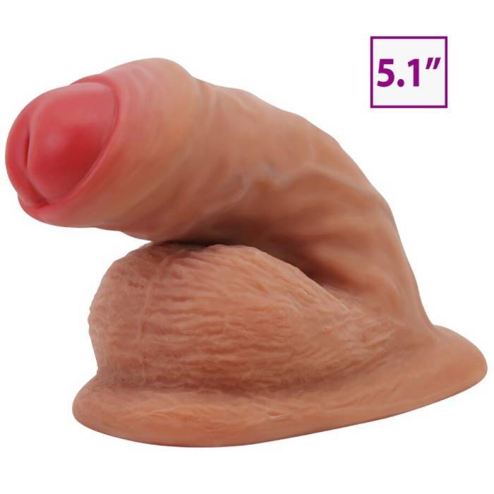 PRETTY LOVE - WARNELL DILDO ULTRA REALISTA E ELÃSTICO 9,5 CM MULATO