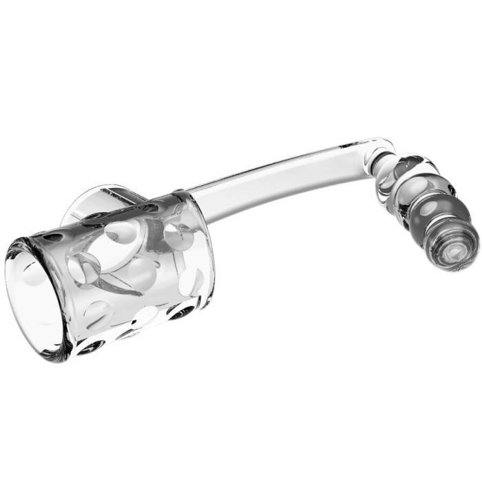 PRETTY LOVE - MANGA PARA PÃNIS COM PLUG ANAL TRANSPARENTE