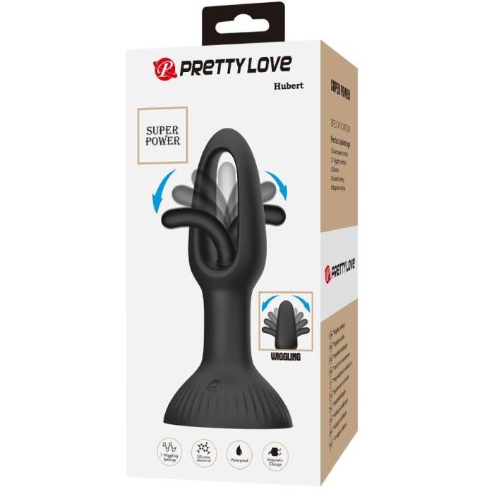PRETTY LOVE - PLUG ANAL HUBERT COM 7 MODOS DE VIBRAÃÃO