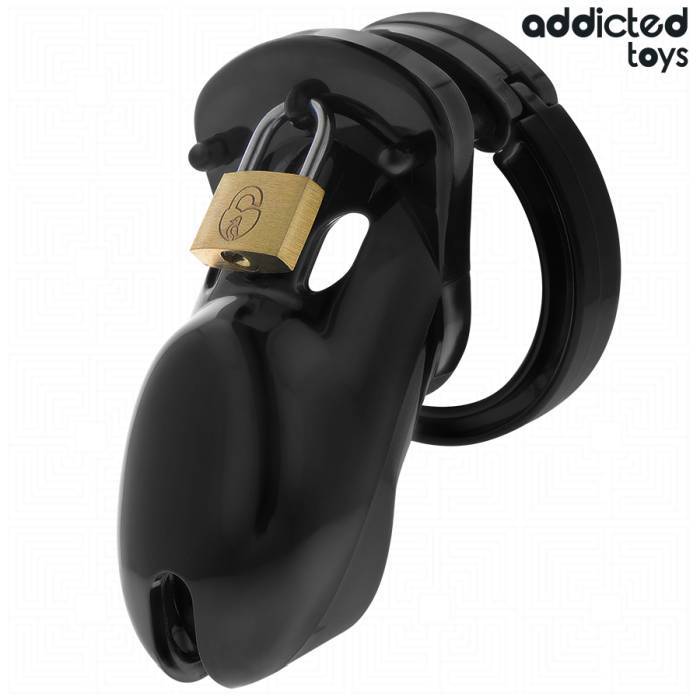 ADDICTED TOYS LOCKED - GAIOLA PARA PÃNIS FORBIDDEN VAULT 10 CM
