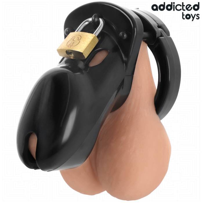 ADDICTED TOYS LOCKED - GAIOLA PARA PÃNIS FORBIDDEN VAULT 10 CM