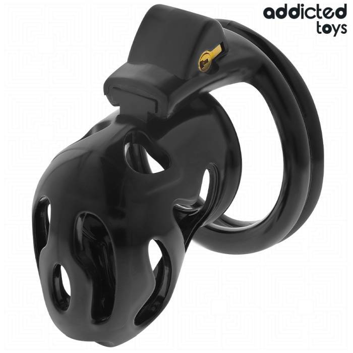 ADDICTED TOYS LOCKED - GAIOLA DE PÃNIS CRYPT SELADA 8 CM