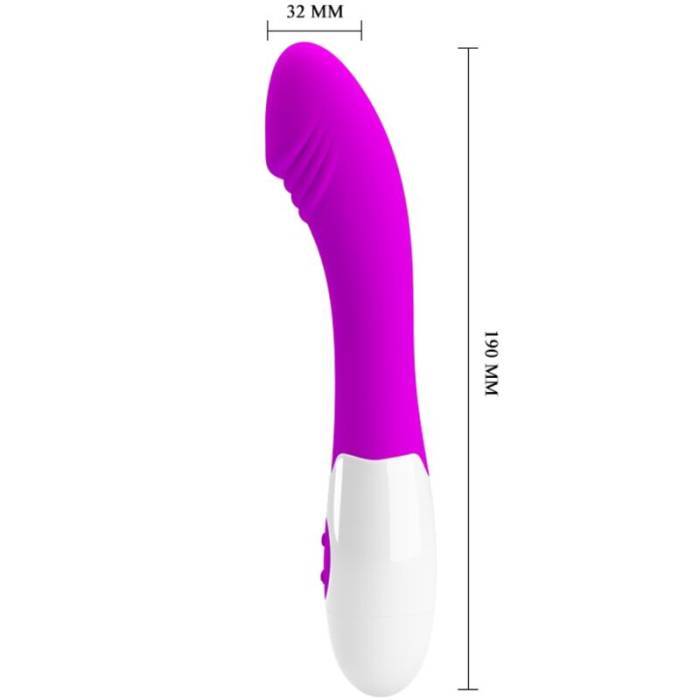 PRETTY LOVE - VIBRADOR ELEMENTAL 30 MODOS DE VIBRAÃÃO ROXO