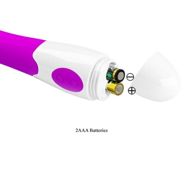 PRETTY LOVE - VIBRADOR ELEMENTAL 30 MODOS DE VIBRAÃÃO ROXO