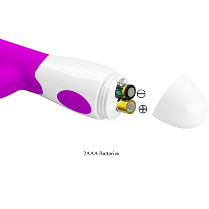 PRETTY LOVE - CENTAUR VIBRATOR RABBIT 30 MODOS DE VIBRAÃÃO ROXO