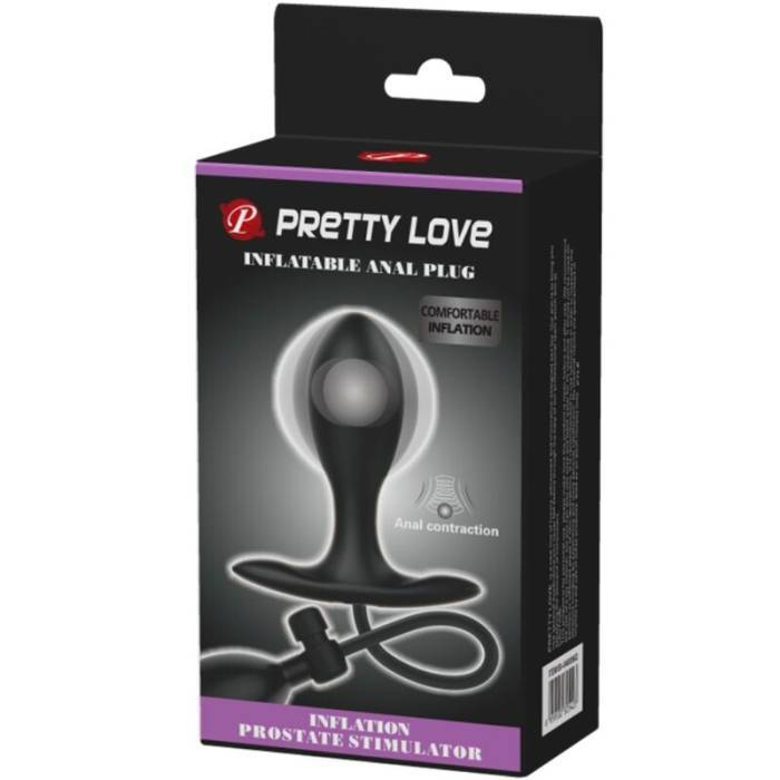 PRETTY LOVE - PLUG ANAL INFLÃVEL PRETO