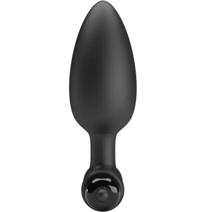 PRETTY LOVE - VIBRA BUTT PLUG 2 ANAL PLUG 10 VIBRAÃÃES PRETO