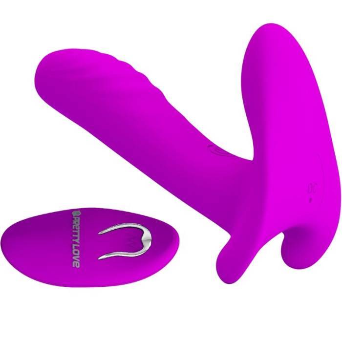 PRETTY LOVE - MASSAGEADOR E VIBRADOR 12 VIBRAÃÃES CONTROLE REMOTO ROXO