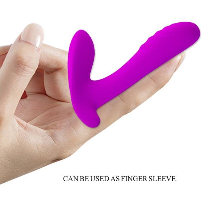PRETTY LOVE - MASSAGEADOR E VIBRADOR 12 VIBRAÃÃES CONTROLE REMOTO ROXO