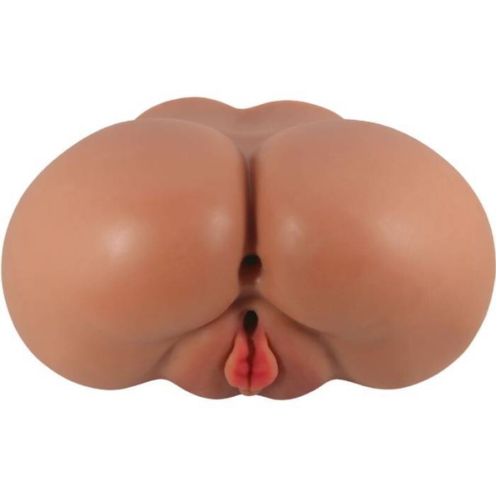 CRAZY BULL - LUNA VIBRADOR BUTT COM VAGINA REALISTA E ÃNUS CONTROLE DE CARNE REMOTO