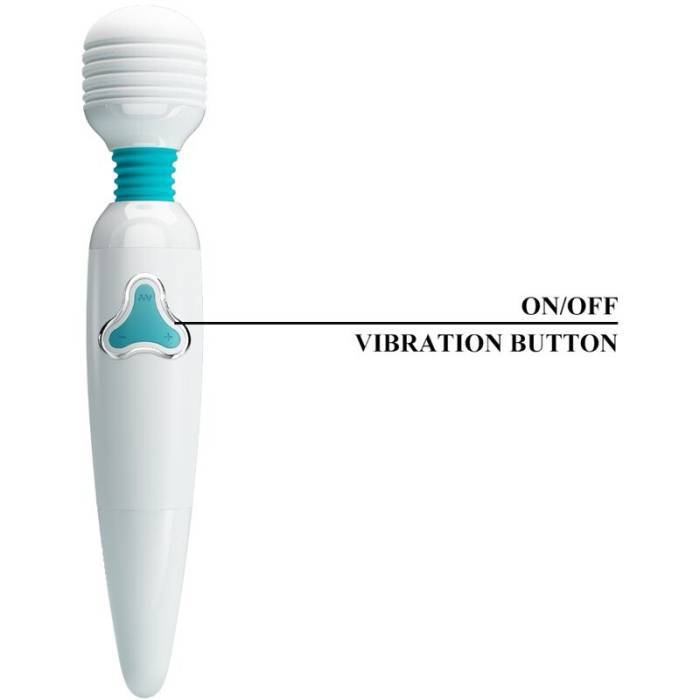 PRETTY LOVE - VIBRADOR CLOUD WAND 7 VIBRAÃÃES BRANCO