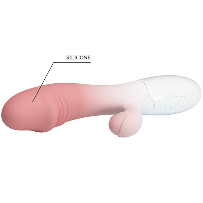 PRETTY LOVE - VIBRADOR SNAPPY RABBIT 30 VIBRAÃÃES ROSA