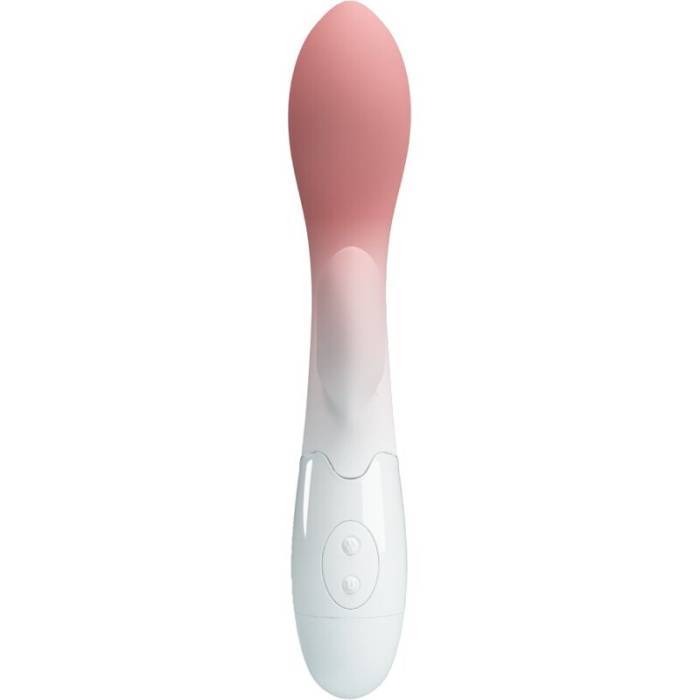 PRETTY LOVE - VIBRADOR BRILHANTE DO PONTO G + ESTIMULADOR DE CLITÃRIS 30 VIBRAÃÃES ROSA