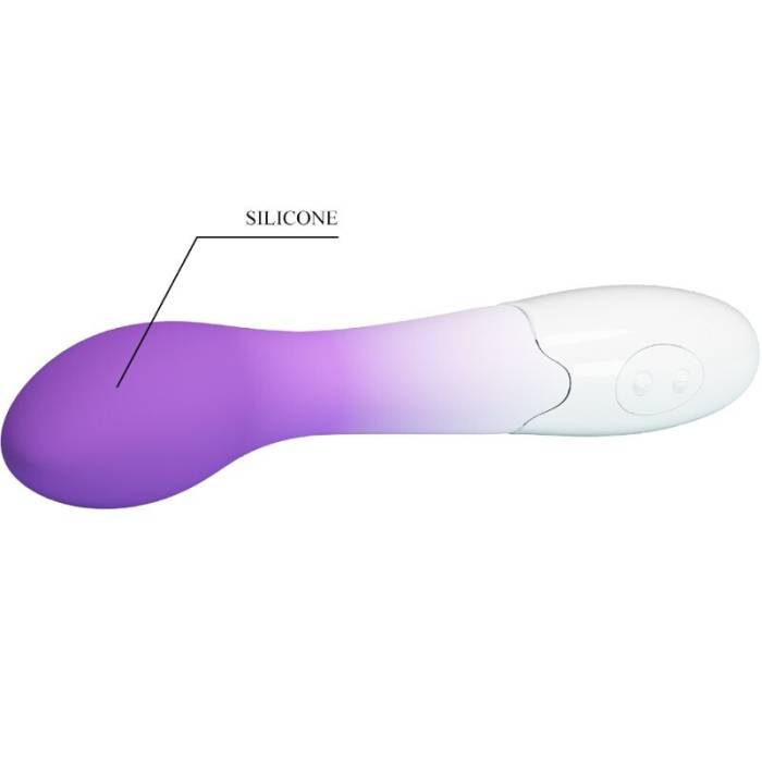 PRETTY LOVE - VIBRADOR BISHOP G-SPOT 30 VIBRAÃÃES ROXO