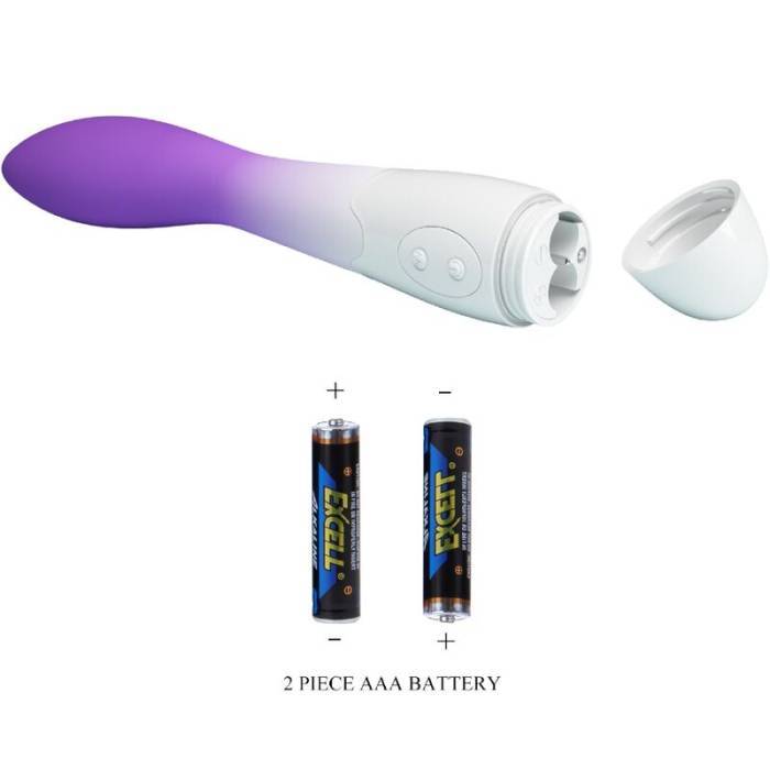 PRETTY LOVE - VIBRADOR BISHOP G-SPOT 30 VIBRAÃÃES ROXO