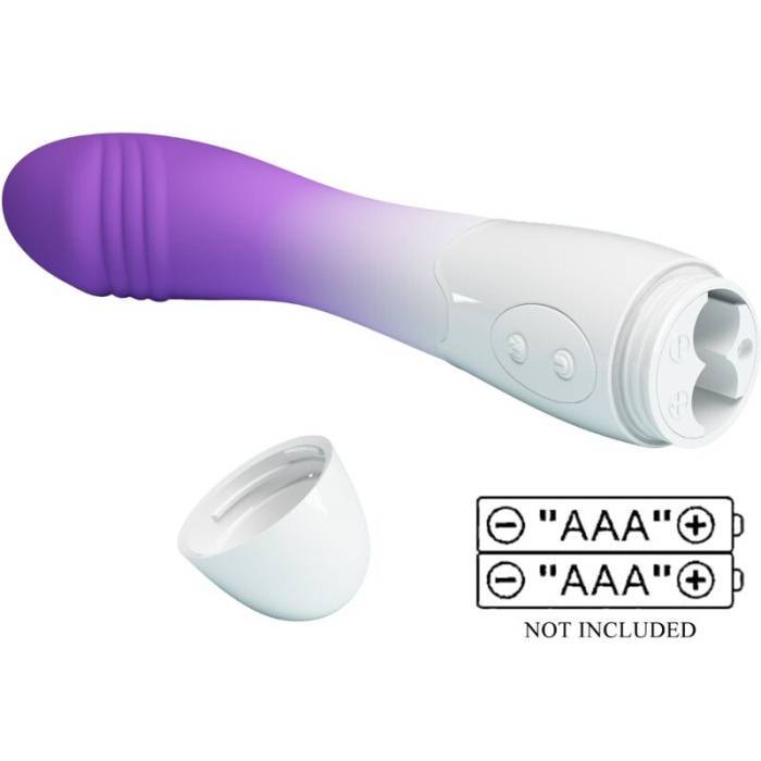 PRETTY LOVE - VIBRADOR ELEMENTAL PONTO G 30 VIBRAÃÃES ROXO