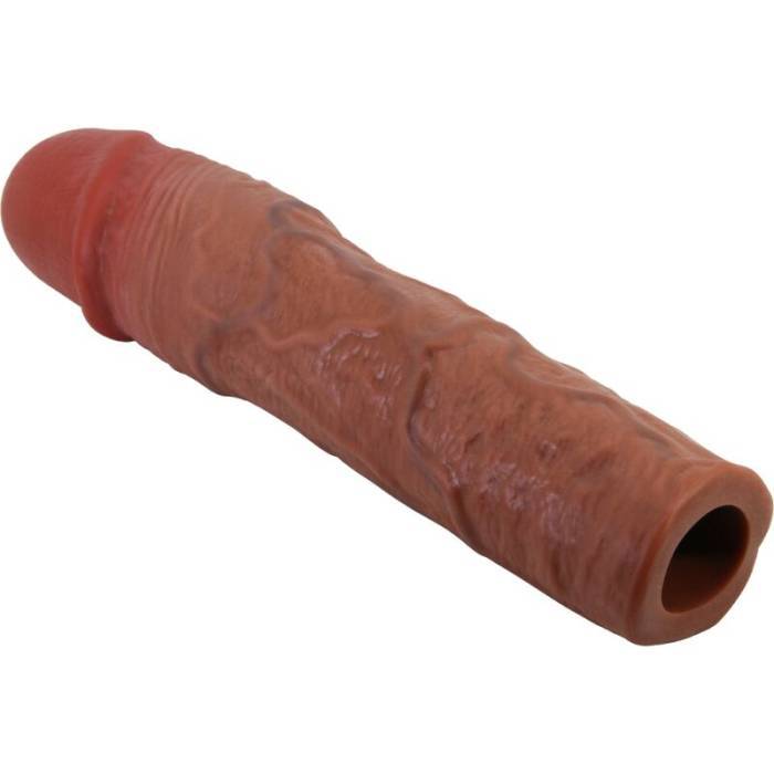 PRETTY LOVE - MANGA PENIS STEVENSON COM EXTENSÃO DE 7,6 CM MULATO