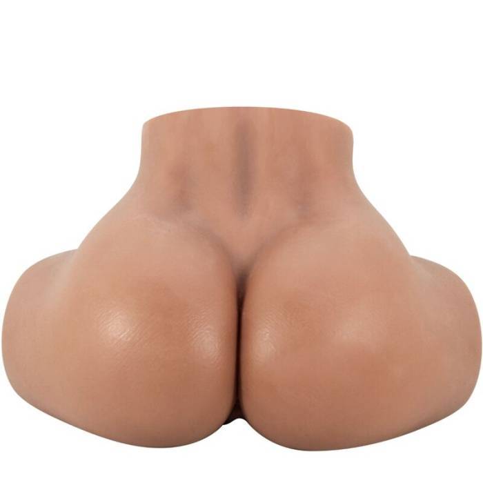 CRAZY BULL - VIBRADOR HAILEY BUTT COM VAGINA E ÃNUS REALISTAS MULATA CONTROLE REMOTO