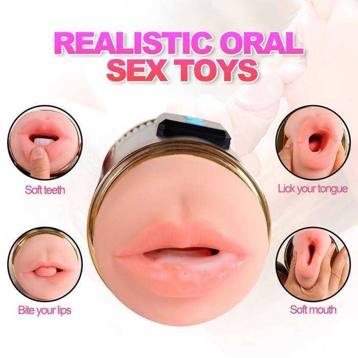 SHEQU - KAY MASTURBADOR DUPLO COM BOCA DUPLA E VIBRAÃÃO DE VAGINA