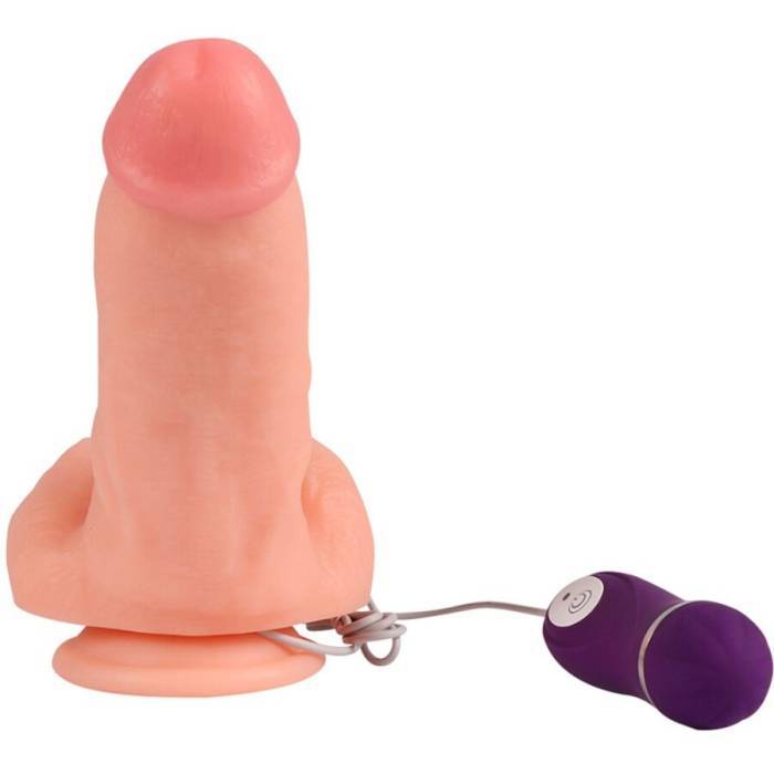 SHEQU - RED EAGLE VIBRADOR DILDO COM CONTROLE REMOTO 17 CM