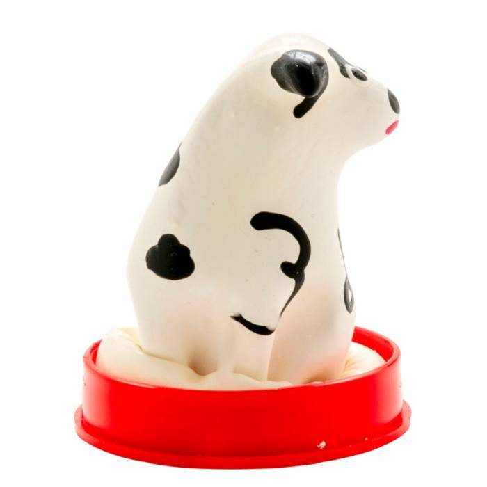 CONDOMERIE - PRESERVATIVOS NOVIDADES PINTADOS Ã MÃO CÃO DÃLMATA