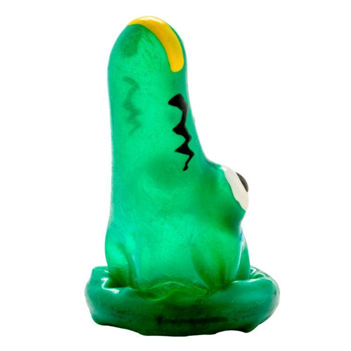 CONDOMERIE - PRESERVATIVOS NOVIDADES PINTADOS Ã MÃO MODELO CROCODILO 1