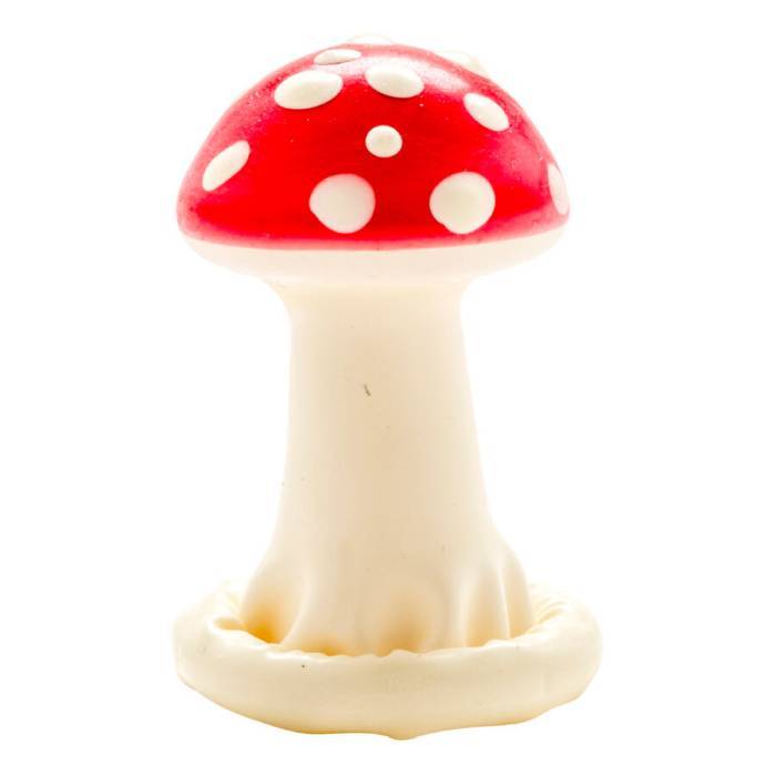 CONDOMERIE - PRESERVATIVOS NOVIDADES PINTADOS Ã MÃO MODELO TOADSTOOL 1
