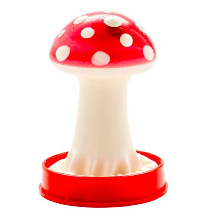 CONDOMERIE - PRESERVATIVOS NOVIDADES PINTADOS Ã MÃO MODELO TOADSTOOL 1