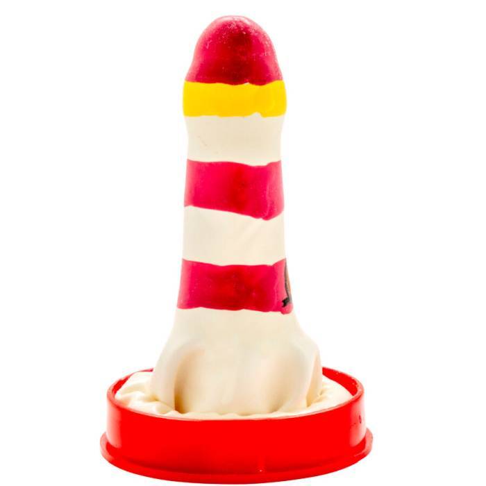 CONDOMERIE - PRESERVATIVOS NOVIDADES PINTADOS Ã MÃO FAROL
