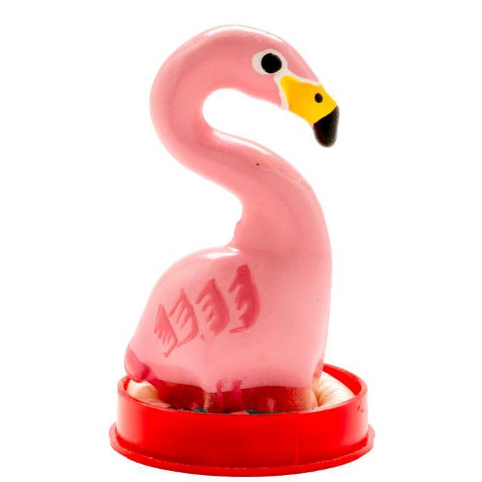 CONDOMERIE - PRESERVATIVOS NOVIDADES PINTADOS Ã MÃO FLAMINGO ROSA