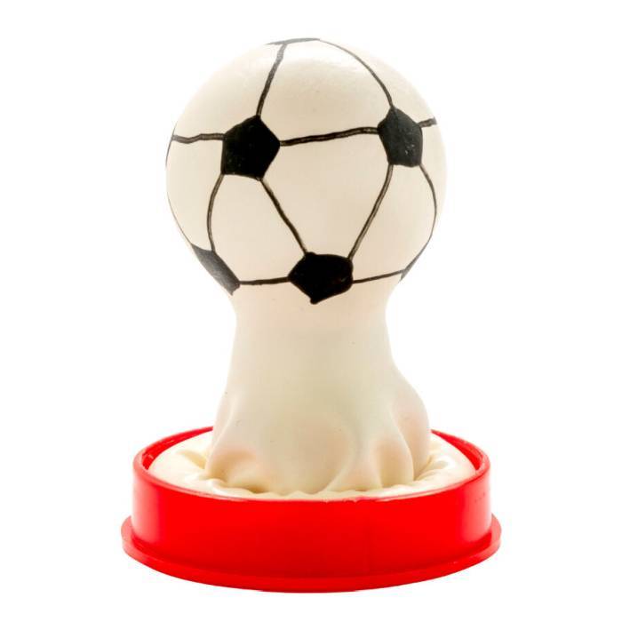 CONDOMERIE - PRESERVATIVOS NOVIDADES PINTADOS Ã MÃO FUTEBOL