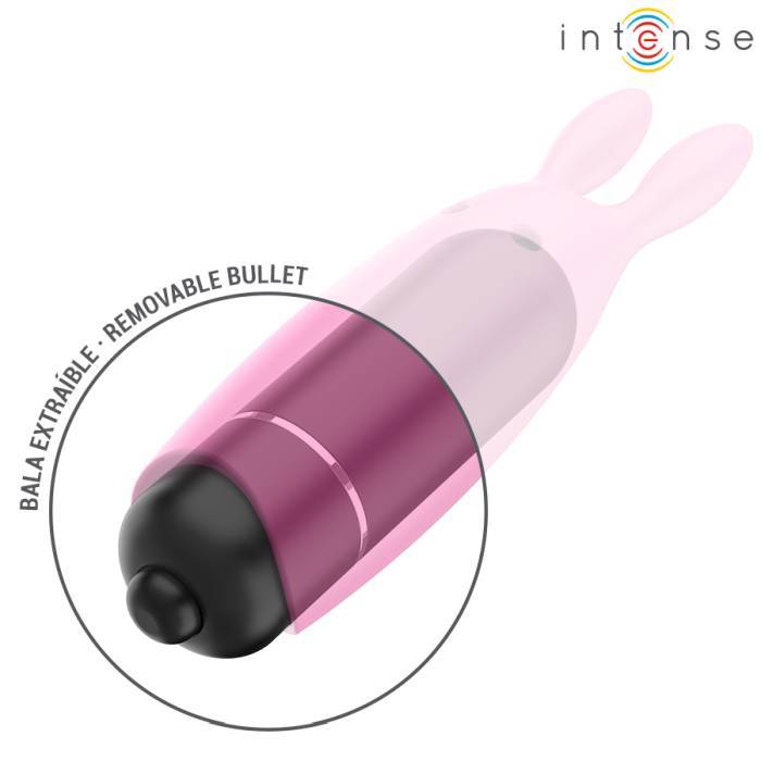 INTENSE - HOPPER BALA VIBRATÃRIA ROSA 8,3 X 2,4 CM