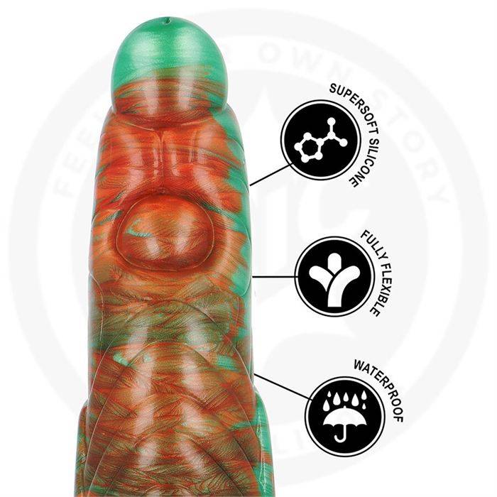 ÃPIC - DILDO TIRYON VERDE FLASH