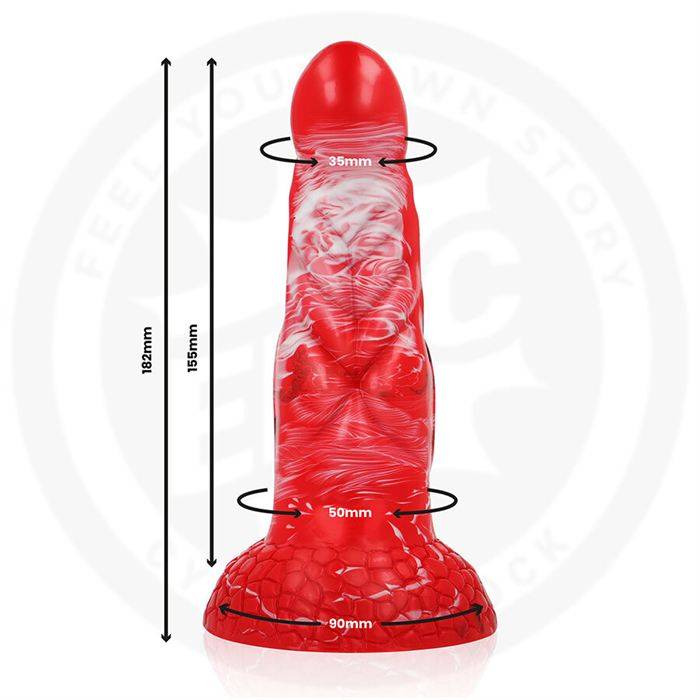 ÃPICO - DILDO AGNIS CRIMSON FIRE