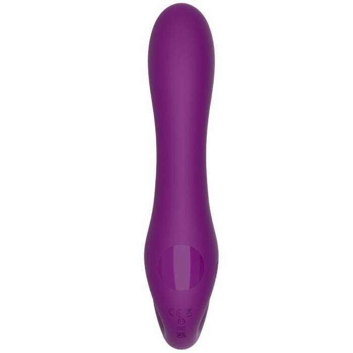 XOCOON - VIBRADOR STRAP-ON 2 EM 1 SEM ALÃAS COM CONTROLE REMOTO ROXO