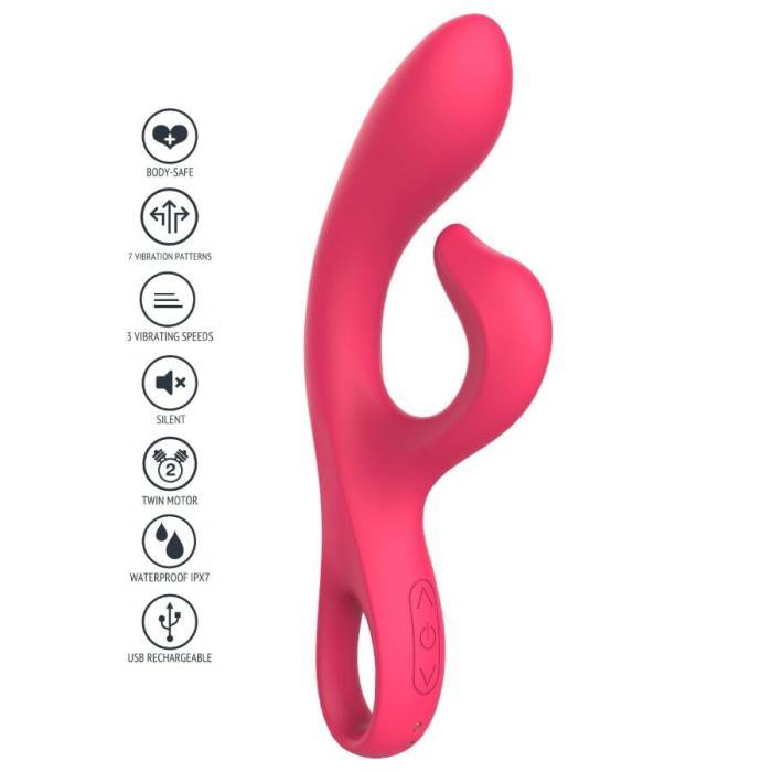 XOCOON - VIBRADOR ENDLESS ORGASM G-SPOT FÃCSIA
