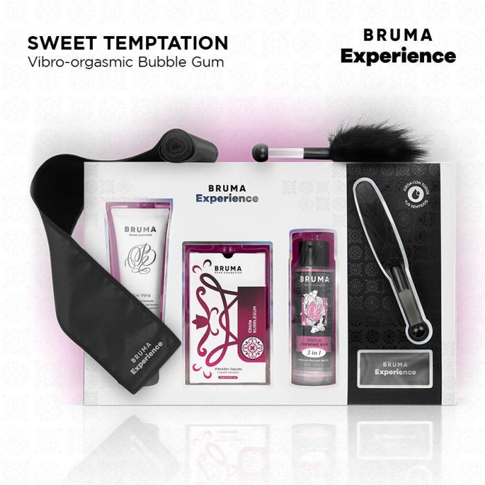 BRUMA XPERIENCE - KIT VIBRO-ORGASMICO DE CHICLETE DOCE TENTAÃÃO