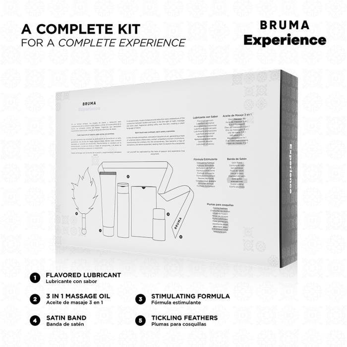 BRUMA XPERIENCE - KIT VIBRO-ORGASMICO DE CHICLETE DOCE TENTAÃÃO