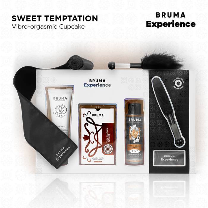 BRUMA XPERIENCE - KIT DOCE TENTAÃÃO BOLO AMERICANO VIBRO-ORGÃSMICO