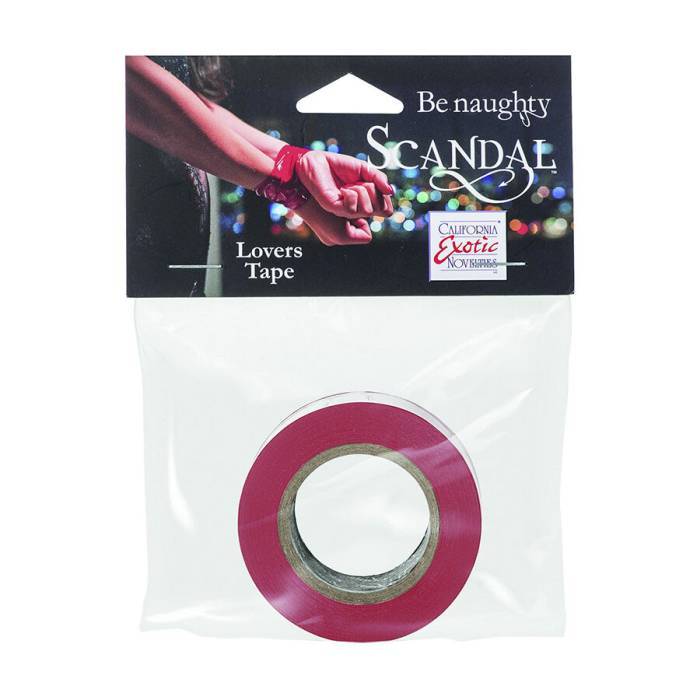 CALEXOTICS - SCANDAL FITA DE BONDAGE VERMELHA