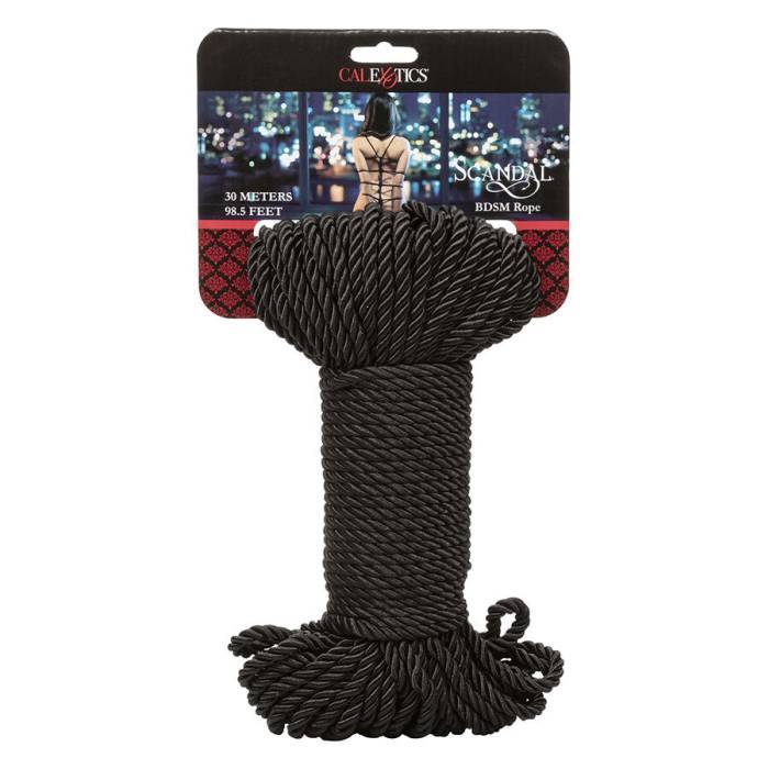 CALEXOTICS - SCANDAL CORDA BDSM PRETA 30 M