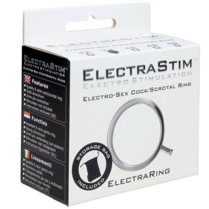 ELECTRASTIM - ANEL DE PÃNIS DE METAL ELECTRARINGS 32 MM