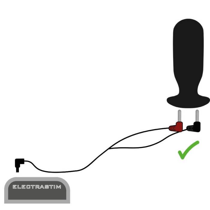 ELECTRASTIM - CABOS ESTIMULADORES DE 90 GRAUS