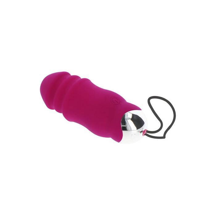 TOYJOY - FELICIDADE SUNN SIDE PARA CIMA E PARA BAIXO VIBRADOR FÃCSIA CONTROLE REMOTO