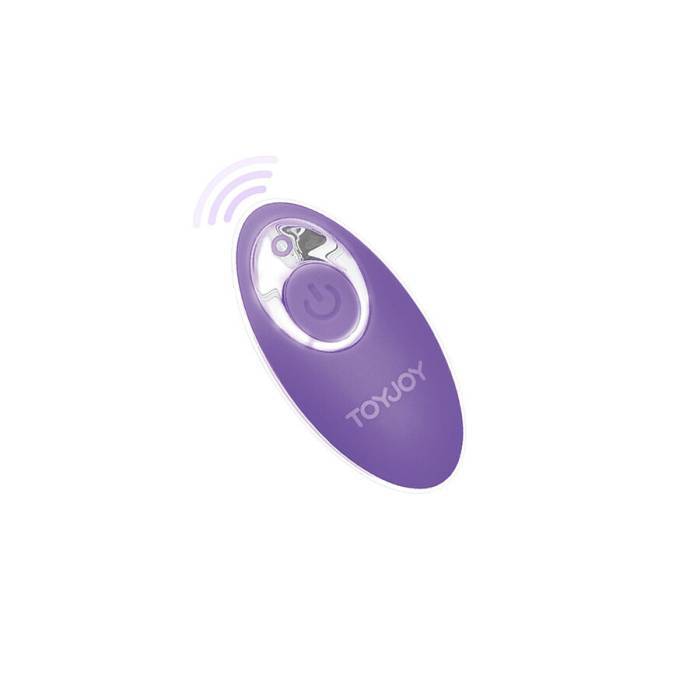 TOYJOY - FELICIDADE MEU ORGASMO EGGSPLODE VIBRADOR ROXO CONTROLE REMOTO