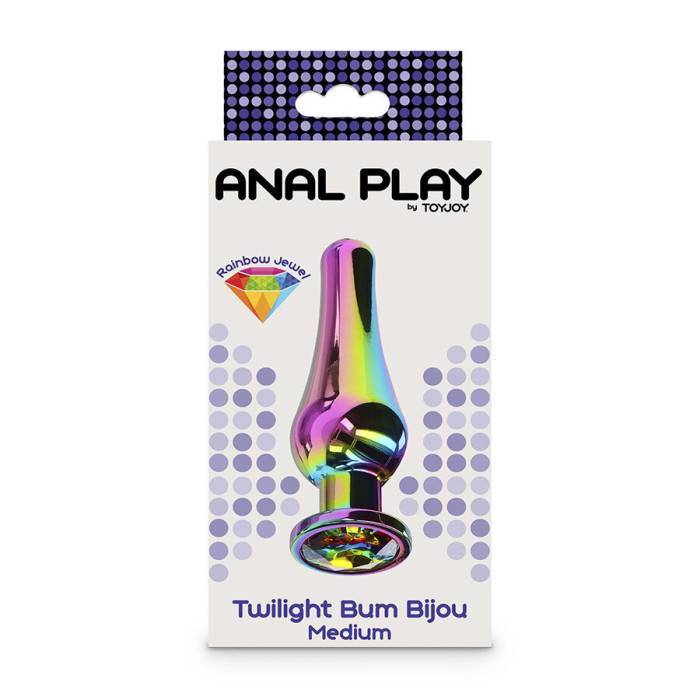 TOYJOY - ANAL PLAY TWILIGHT BUM BIJOU PLUG ANAL MÃDIO
